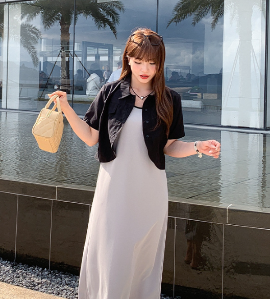 大きいサイズ レディース 夏 シャツ ショート カーディガン トップス 日焼け止め アウター 透け感