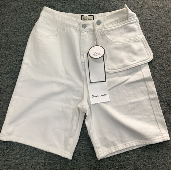 レディース ボトムス ショートパンツ 夏 ハイウエスト カジュアル ジーンズ ３カラー