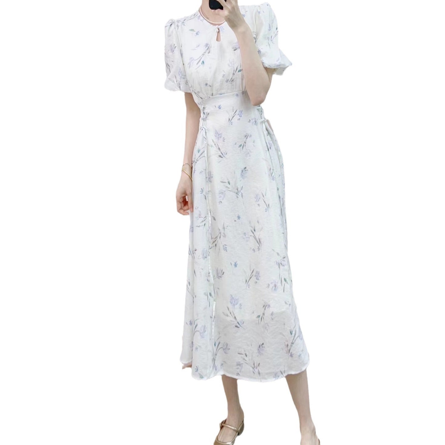 中国風 ワンピース レディース 春 夏 半袖 漢風 おしゃれ デザイン