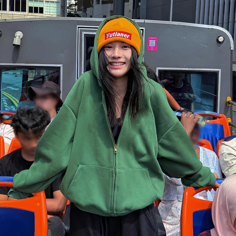 ジップアップ パーカー レディース 春夏 薄手 フード付き 羽織 カーディガン風 軽やか 通気性 冷房対策 きれいめ ライトグレー M