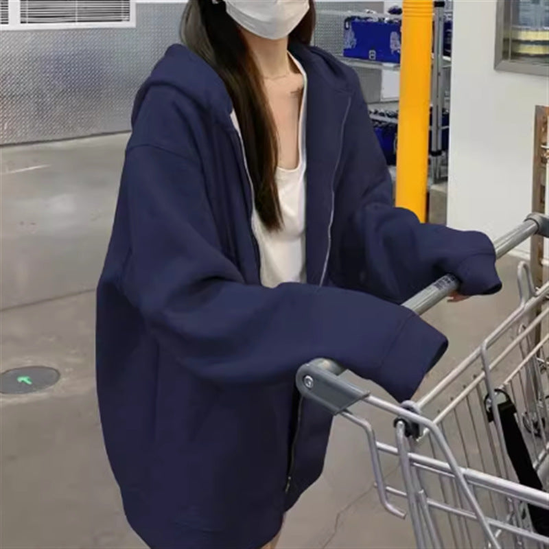 ジップアップ パーカー レディース 春夏 薄手 フード付き 羽織 カーディガン風 軽やか 通気性 冷房対策 きれいめ ライトグレー M